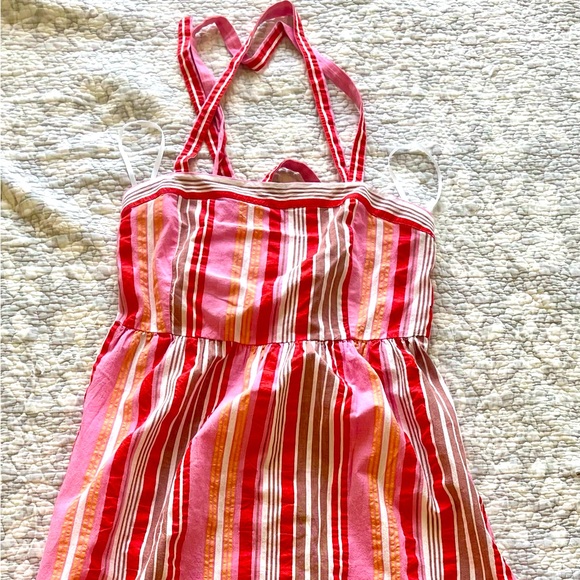 Loft sundress - cross back, light fabric perfect for the summer! - Picture 2 of 5
